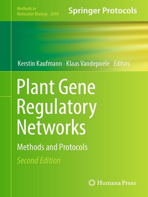 cover image of Plant Gene Regulatory Networks